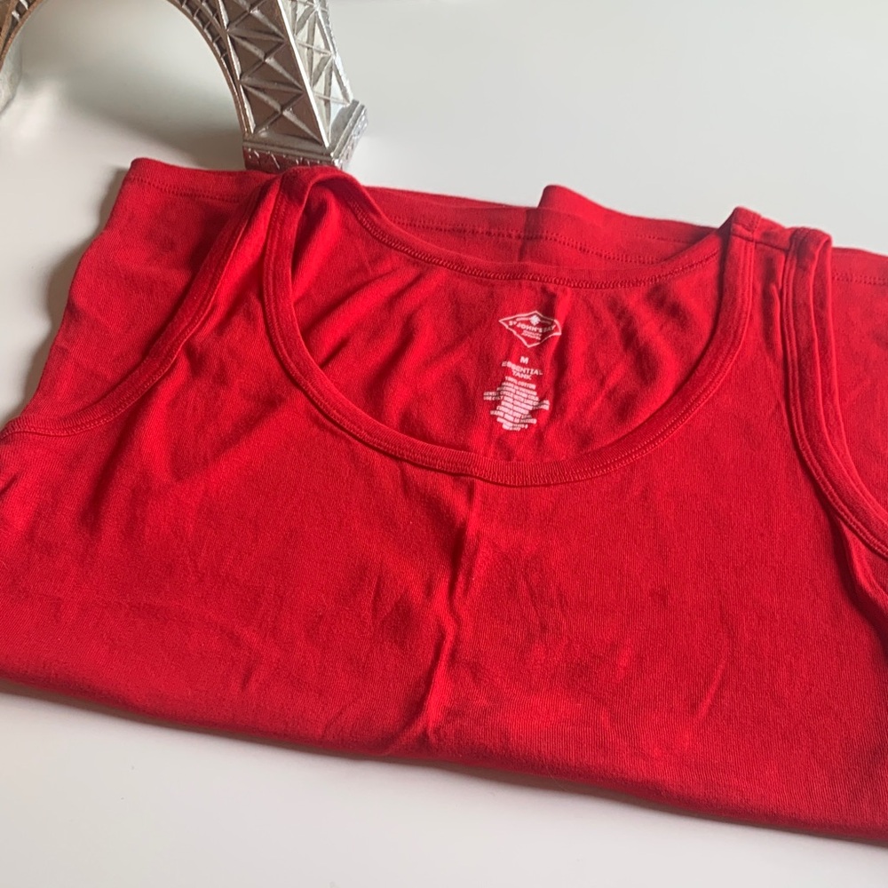 St. John's Bay Red Tank Top